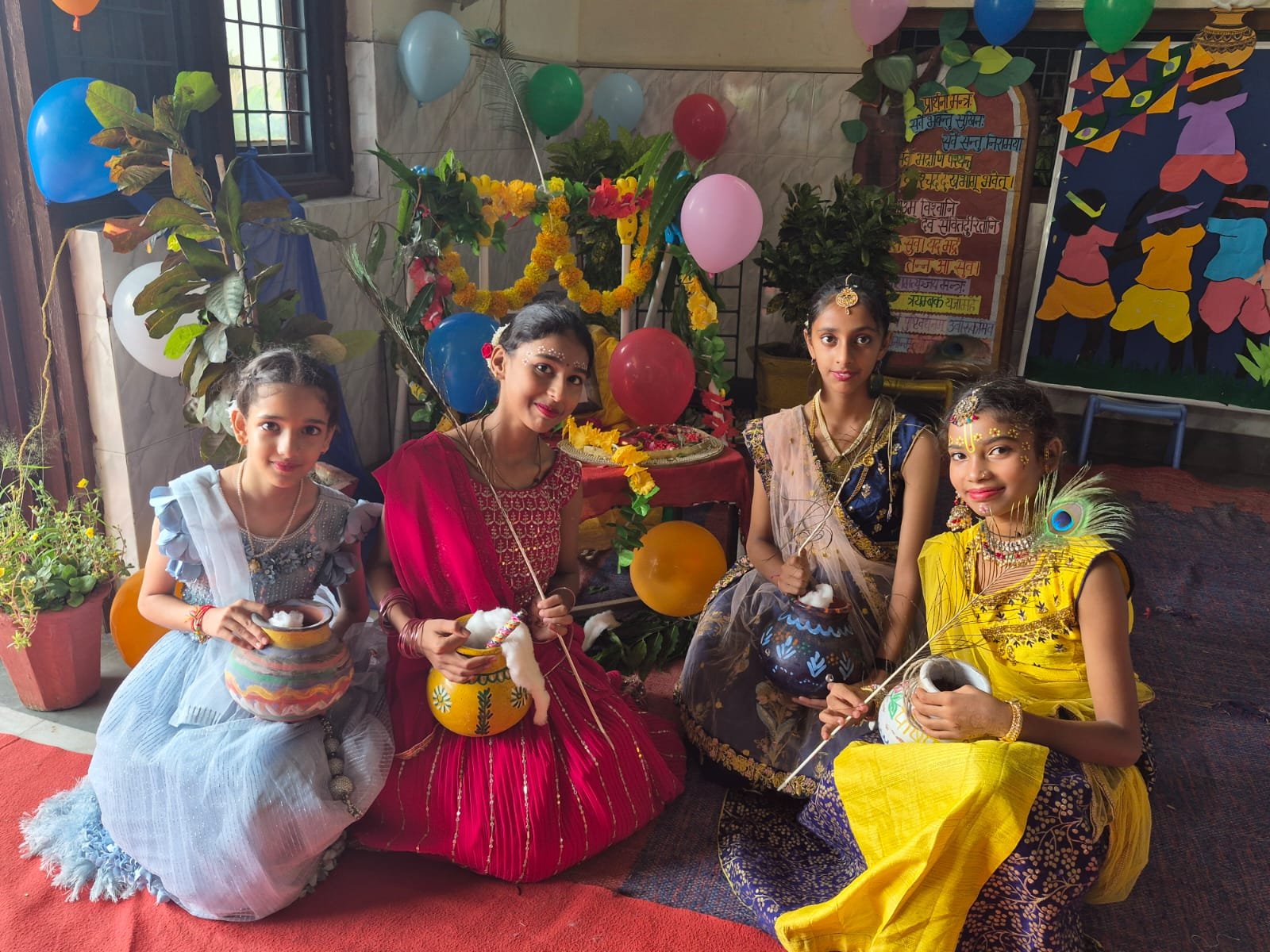 डीएवी पब्लिक स्कूल, काशीपुर में हर्षोल्लास से मनाई गई श्रीकृष्ण जन्माष्टमी